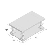 Load image into Gallery viewer, Millis Floor Shelf Coffee Table with Storage MRM1559
