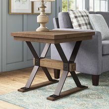 Load image into Gallery viewer, Millville 24&#39;&#39; Tall Cross Legs End Table
