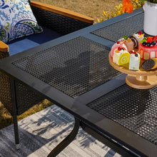 Load image into Gallery viewer, Milnor Metal 4 - Person Dining Table
