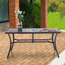 Load image into Gallery viewer, Milnor Metal 6 - Person Dining Table
