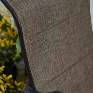 Milnor Swivel Patio Dining Armchair (Set of 2)