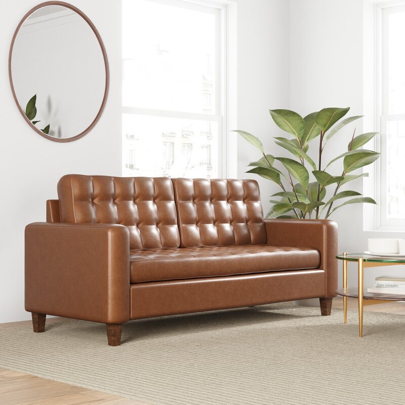 Milton 76'' Square Arm Sofa 2542CDR
