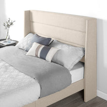 Load image into Gallery viewer, Queen Minatare Tufted Upholstered Low Profile Storage Platform Bed
