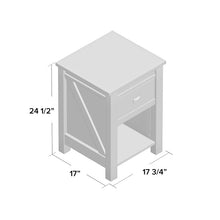 Load image into Gallery viewer, Minchinhampton 24.41&#39;&#39; Tall 1 - Drawer Nightstand
