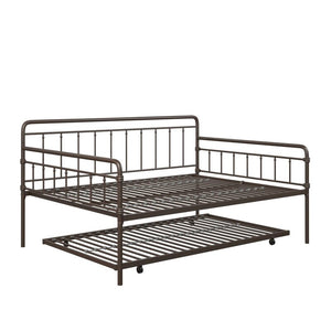 Twin Black Minehead Daybed with Trundle  #CR1009