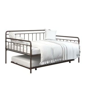 Twin Bronze Minehead Twin Daybed with Trundle 7667