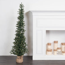 Load image into Gallery viewer, Mini Pine Tree 60&#39;&#39; Lighted Artificial Pine Christmas Tree
