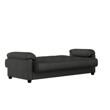 Load image into Gallery viewer, Minter 87&quot; Gray Pillow Top Arm Sleeper Sofa Bed (SB1406)
