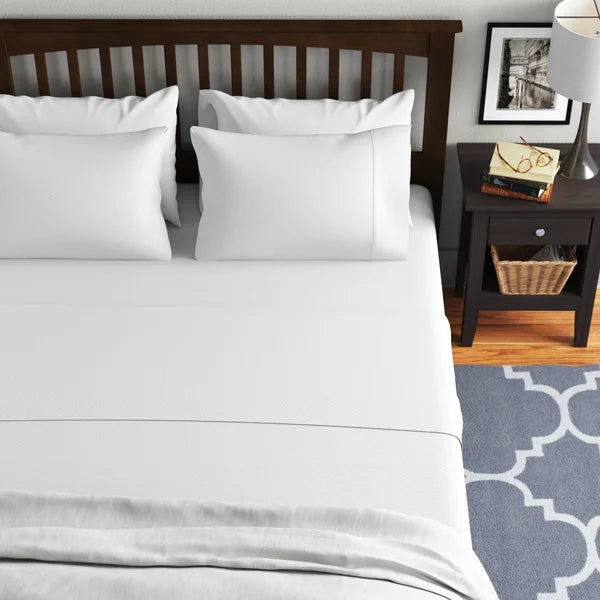 Mirabal Chevron Microfiber Sheet Set queen