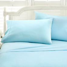 Load image into Gallery viewer, Mirabal Double-Brushed Chevron Microfiber Sheet Set SB1954
