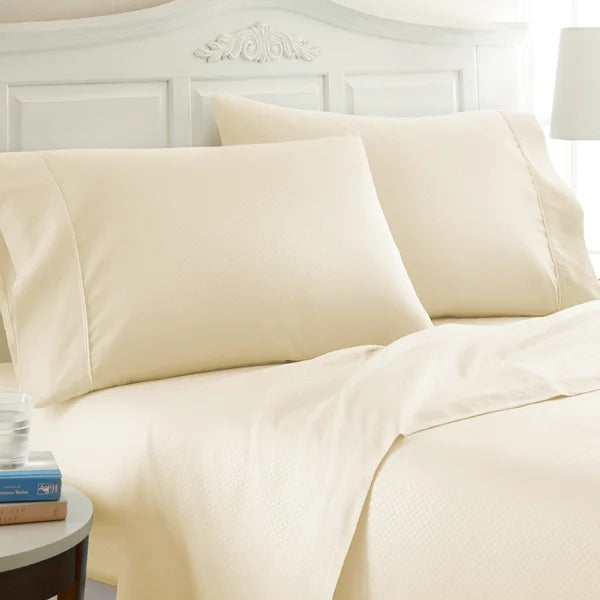 Mirabal Geometric Microfiber Sheet Set king