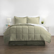 Load image into Gallery viewer, Queen Mirabal Microfiber Modern &amp; Contemporary Comforter Set
