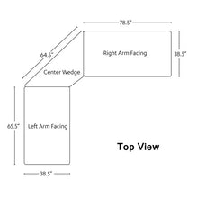 Load image into Gallery viewer, Mirabel 97&quot; Wide Faux Leather Symmetrical Reclining Loveseat with console only 4164RR
