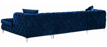 Load image into Gallery viewer, Miranda 127&quot; Wide Velvet Chaise ONLY!!!
