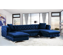 Load image into Gallery viewer, Miranda 127&quot; Wide Velvet Chaise ONLY!!!
