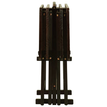 Load image into Gallery viewer, Espresso Mischa TV Tray Table with Stand (Set of 4)
