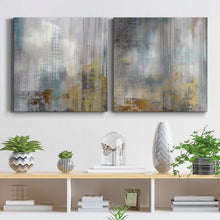 Load image into Gallery viewer, 40&quot; H x 80&quot; W x 1&quot; D Misty Sky I - 2 Piece Wrapped Canvas Print
