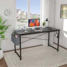 Load image into Gallery viewer, Modern Minimalist Style Laptop Desk, Computer Desk 47-Inch Home Office Writing And Study Desk, With Storage Bag, Teak
