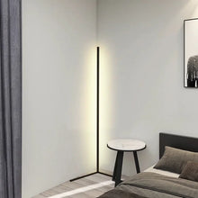 Load image into Gallery viewer, Modern Nordic Style Minimalist Dimmable Corner Tall Lamp (Black)
