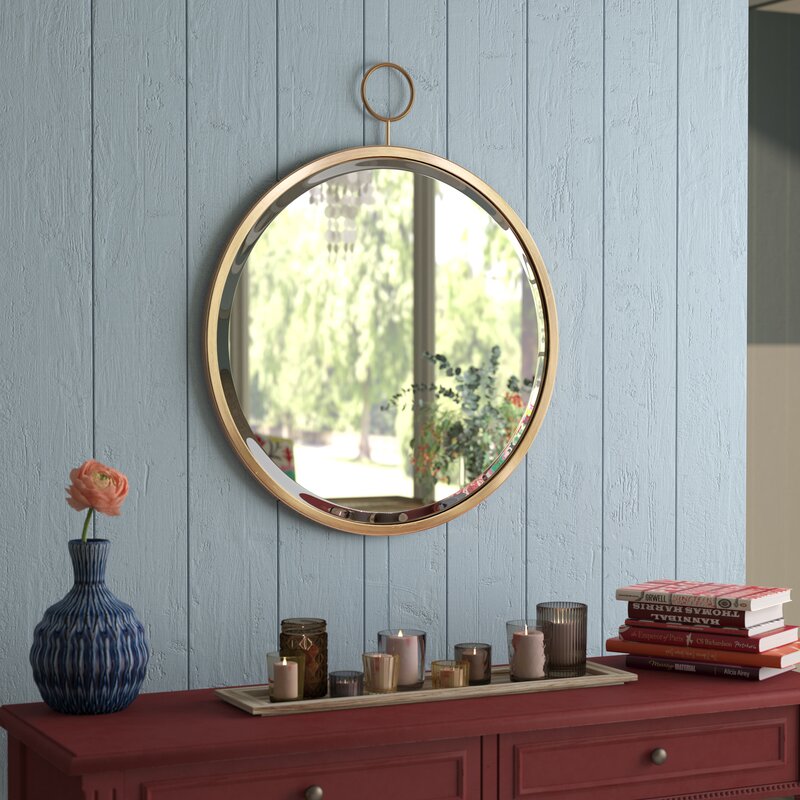 Modern and Contemporary Beveled Accent Mirror MRM1356