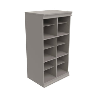 Modular Storage 21.38" W Divided Shelf Unit AP355