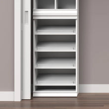 Load image into Gallery viewer, Modular Storage 21.38&quot; W Shoe Shelf Unit with 4 Shelves
