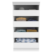 Load image into Gallery viewer, White Modular Storage 21.38&quot; W Stackable Unit, 5685RR
