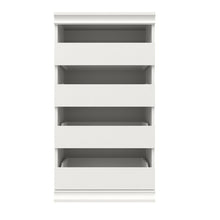 Load image into Gallery viewer, White Modular Storage 21.38&quot; W Stackable Unit, 5685RR
