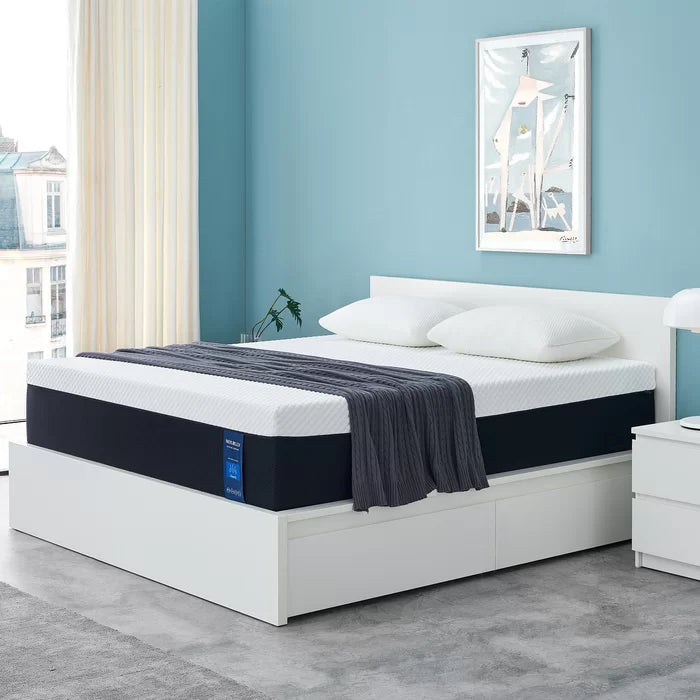 14'' Queen Plush Gel Memory Foam Sofa Bed Mattress