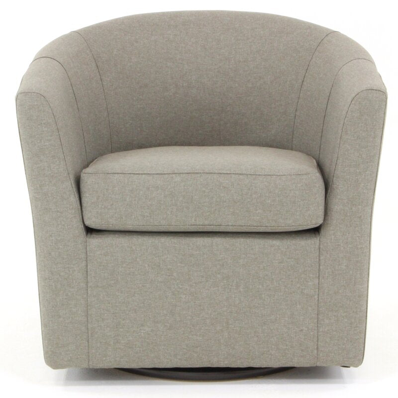 Molinari 31'' Wide  Swivel Barrel Chair 1378AH