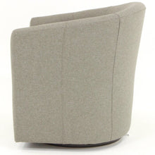 Load image into Gallery viewer, Molinari Swivel Barrel Chair Quartz Polyester #1871HW
