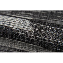 Load image into Gallery viewer, Momeni Villa Monaco Geometric Indoor / Outdoor Area Rug in Charcoal Rectangle
