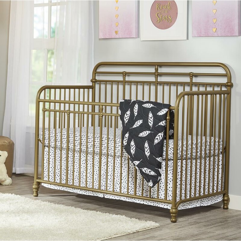 Bronze Gold Monarch Hill 3-in-1 Convertible Crib
