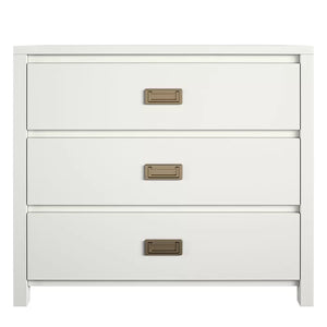 White Monarch Hill Haven 3 Drawer Dresser