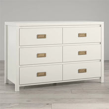 Load image into Gallery viewer, White Monarch Hill Haven 6 Drawer Double Dresser
