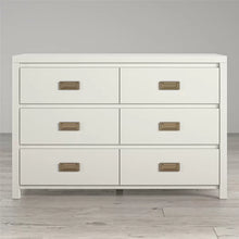 Load image into Gallery viewer, White Monarch Hill Haven 6 Drawer Double Dresser
