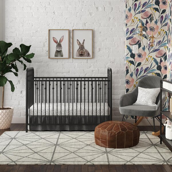 Monarch Hill Ivy Crib Black 3560RR