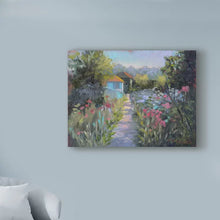 Load image into Gallery viewer, Monets Garden V by Mary Jean Weber - Wrapped Canvas Print 24 x 32
