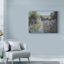 Load image into Gallery viewer, Monets Garden V by Mary Jean Weber - Wrapped Canvas Print 24 x 32
