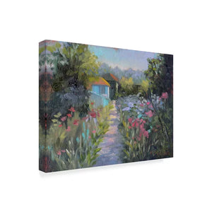 Monets Garden V by Mary Jean Weber - Wrapped Canvas Print 24 x 32