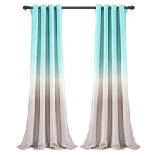 Load image into Gallery viewer, Monte Ombre Room Darkening Thermal Grommet Curtain Panels (Set of 4)
