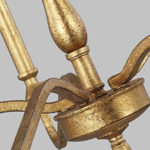 Load image into Gallery viewer, Gold Montreuil 5 - Light Dimmable Classic / Traditional Chandelier
