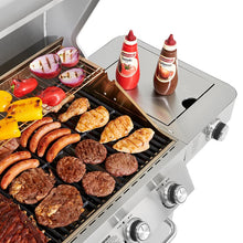 Load image into Gallery viewer, Monument Grills 4-Burner Propane Gas Grill with Cabinet 4593RR

