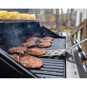 4 - Burner Free Standing Liquid Propane 60000 BTU Gas Grill with Side Burner and Cabinet