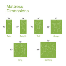 Load image into Gallery viewer, Moody 12&quot; Medium Hybrid Mattress queen
