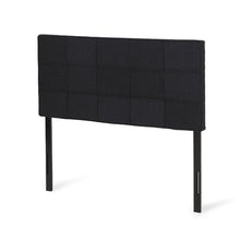 Load image into Gallery viewer, Morgan Upholstered Panel Headboard Black 560CDR
