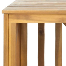 Load image into Gallery viewer, Natural Morgane Solid Wood Cubby Storage Bench
