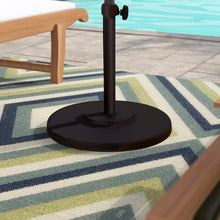 Load image into Gallery viewer, Moro Metal Free Standing Umbrella Base Black #1805HW
