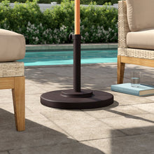 Load image into Gallery viewer, Moro Metal Free Standing Umbrella Base Black #1805HW
