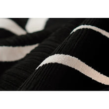 Load image into Gallery viewer, Moro Power Loom Performance Black/Ivory Rug, Rectangle 7&#39;10&quot; x 9&#39;10&quot;
